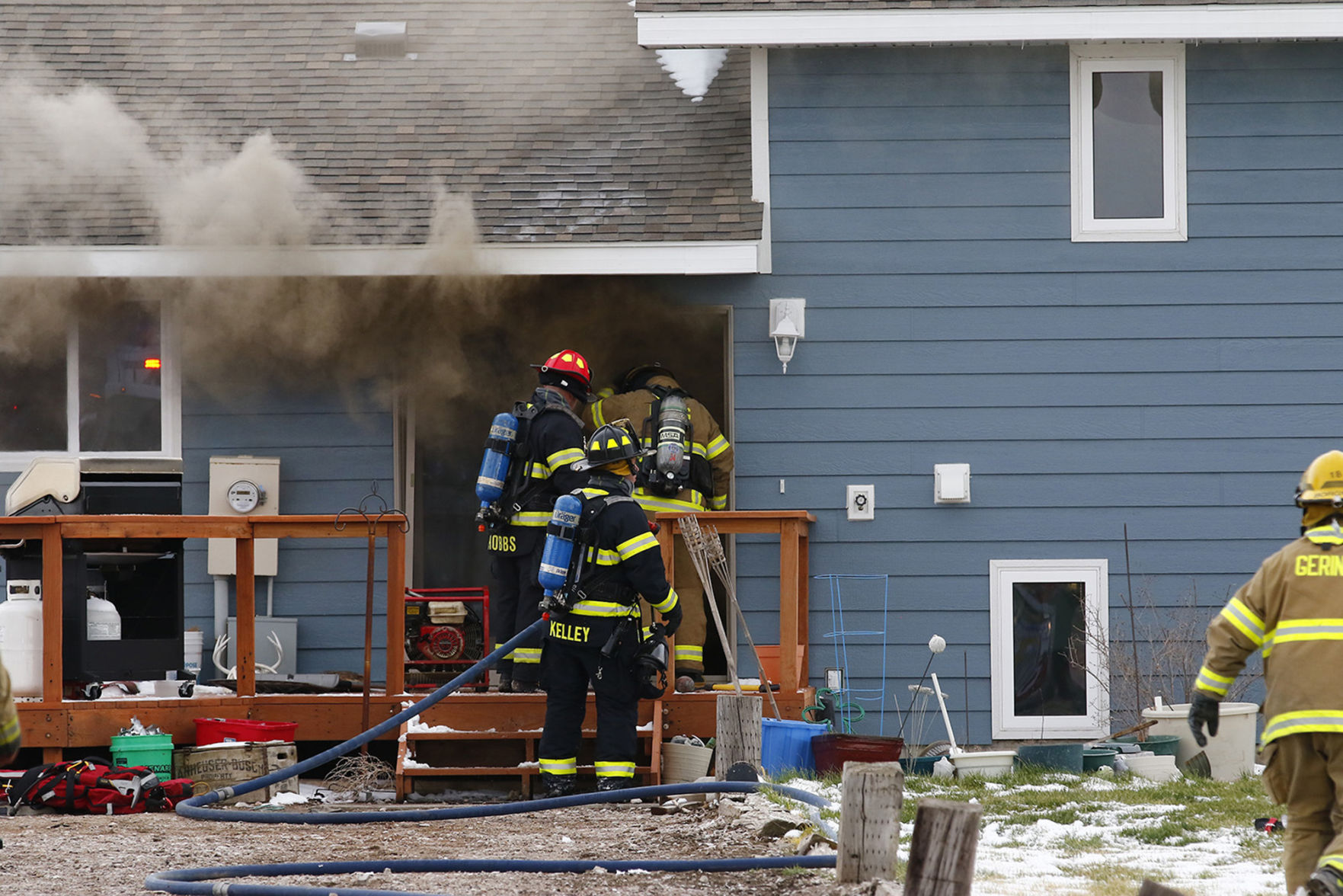 PHOTOS: Gering Fire on Easter Day 2020
